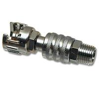 RUBINETTO CON DADO FRESATO A CORSOIO X COMPRESSORE ARIA COMPRESSA