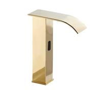 Rubinetto con sensore touchless, miscelatore cromato per bagno con design a cascata in ottone per una comodità automatica a mani libere