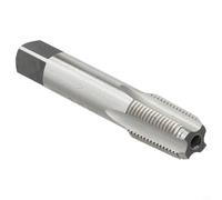 Rubinetto conico 1/8-27 NPT in acciaio super rapido per filettatura interna standardizzata in linee di distribuzione gas acqua e aria