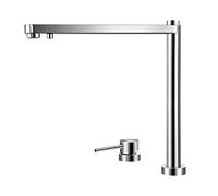 Rubinetto Cucina 3 Vie Miscelatore Cucina Sottofinestra Spazzolato Rubinetti da Lavello per Depuratore Miscelatore Lavello Tre Vie per Sistemi Osmosi per lavandino nascosto