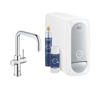 Grohe Blue Home - Miscelatore Connected per lavello, con sistema di filtraggio e raffreddamento, cromato 31456001