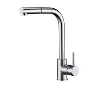 Rubinetto Cucina Imex Malta GCE006 Cromo con Bocca Estraibile Cromato