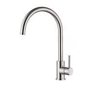 Rubinetto Cucina Miscelatore con Doccetta Estraibile 360° per Lavello - Vari Modelli e Finiture color:Acciaio Inox,set_name:A molla