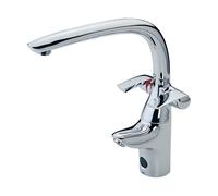 Rubinetto Cucina Miscelatore Doppio Comando Touchless in Ottone Oras Ventura