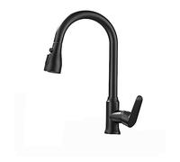 Rubinetto cucina, Miscelatore for rubinetto da cucina con doccetta estraibile monoforo multicolore(Schwarz)