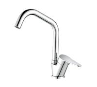 Rubinetto cucina monocomando canna alta Allen cromo lucido Cromo