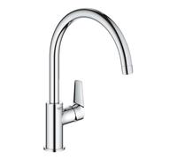 Rubinetto cucina monocomando per Grohe Start Edge cromo Cromo