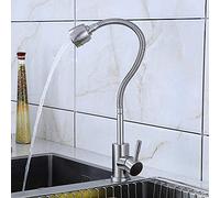Rubinetto Cucina, Rubinetto Cucina Estraibile, Rubinetto Acqua Calda e Fredda, Rubinetto lavabo in Acciaio Inossidabile Girevole, Rubinetto Cucina Retrattile lavastoviglie, rubinetti lavello Bagno