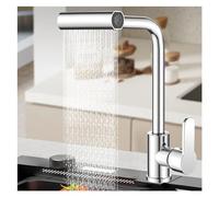 Rubinetto, cucina rubinetto spazzolato nichel cascata tocco a foro singolo buco in acciaio inossidabile cucina rubinetti, rubinetti moderni commerciali la bellezza arriva