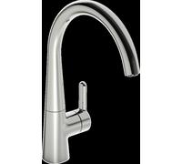 Rubinetto cucina stile HANSA HANSADESIGNO, bassa pressione, cromo, scarico 21...