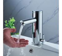 Rubinetto da bagno a infrarossi Rubinetti monomando per bagno Rubinetto per lavabo senza contatto Rubinetti automatici per lavabo a mano