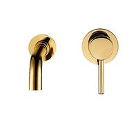 Rubinetto da bagno a parete nascosto, rubinetto girevole 210 mm