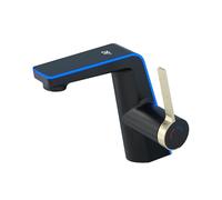 Rubinetto da bagno con indicatore di temperatura a LED, rubinetto per lavabo, miscelatore monocomando da cucina, rubinetti da bagno