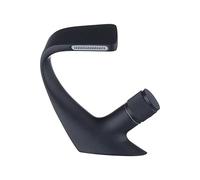 Rubinetto da bagno con maniglia singola, miscelatore a cascata in ottone nero, rubinetto per lavello caldo e freddo in stile nordico, rubinetto creativo per lavabo per bagni moderni
