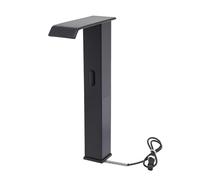 Rubinetto da bagno con sensore a infrarossi, rubinetto automatico da bagno, rubinetto senza contatto, miscelatore per lavabo a induzione, rubinetto con sensore, altezza erogatore 270 mm (nero)
