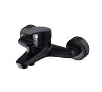 Rubinetto da bagno contemporaneo a parete Rubinetto per vasca da bagno singolo con regolazione della temperatura facile Valvole di miscelazione per vasca da bagno moderne Miscelatore da bagno a parete
