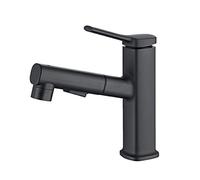 Rubinetto da bagno estraibile con 3 modalità di spruzzo, per acqua calda e fredda, ideale per lavabo e lavabo