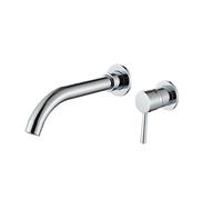 Rubinetto da bagno girevole a 360°, in ottone nero, miscelatore per lavello con maniglia singola, acqua calda e fredda, elegante finitura opaca, dimensioni 15 cm, perfetto per spazi moderni