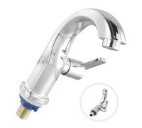 Rubinetto da bagno in ABS elegante e resistente leva singola rubinetto foro sing