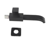 Rubinetto da Bagno in Ottone Nero Opaco per Lavabo a Parete G1/2 Adatto per Acqua Fredda Installazione Semplice Resistente alla Corrosione Uso Domestico Bagno