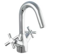 Rubinetto da bagno PaulGurkes a due manopole con design a croce