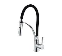 Rubinetto da cucina allungabile, moderno rubinetto da cucina con braccio flessibile per lavello