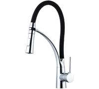 Rubinetto Da Cucina Con Doccetta Estraibile A Doppia Funzione, Miscelatore Per Lavello Girevole A 360°, Con 2 Modalità Di Spruzzo, Ideale Per La Pulizia Della Cucina Moderna