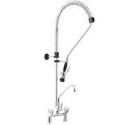 Rubinetto da cucina con doccia e lavabo, 100 cm