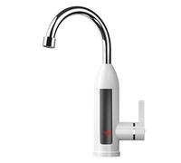 Rubinetto da cucina con riscaldamento elettrico - Rubinetto per lavello da cucina 110V - per scaldabagno elettrico per riscaldamento rapido Rubinetti da con display digitale