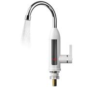 Rubinetto da cucina con riscaldamento elettrico | Rubinetto scaldabagno 110V - del riscaldamento della cucina del bagno ruotabile a 360° con display digitale a LED