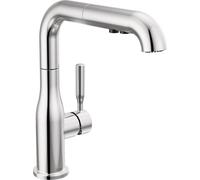 Rubinetto da cucina Delta Almari estraibile, cromato, con doccetta estraibile, per lavello da cucina, con attacco magnetico, cromato 16943-DST