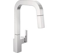 Rubinetto da cucina Delta Faucet Junction con doccetta estraibile, rubinetto per lavello da cucina cromato, rubinetto da cucina moderno, rubinett