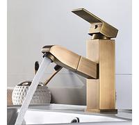 Rubinetto da cucina estensibile bianco e cromato monocomando per lavabo da bagno miscelatore alto per cucine e bagni moderni spruzzatore regolabile design elegante