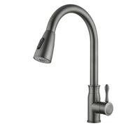 Rubinetto da cucina estraibile Beccuccio Rubinetto regolabile Aeratore Lavello da cucina Risparmio d'acqua Facile da installare Universale Fit Materiale durevole Migliora il flusso d'acqua
