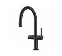 Rubinetto da cucina estraibile in rame con display a LED e rotazione a 360° per una facile pulizia ed efficienza moderna