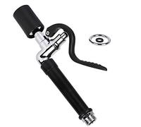 Rubinetto da cucina estraibile, ricambio per spruzzatore in ottone con maniglia singola, design ad arco alto per una facile pulizia con testa spruzzatore estraibile