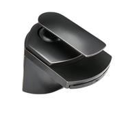 Rubinetto da cucina flessibile monoforo miscelatore per lavabo da bagno bianco a cascata rubinetto per acqua calda e fredda supporto unico design moderno (SLT203 OB)