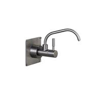 Rubinetto da cucina girevole a 360° in acciaio inox Grifo de Osmosis Inversa para Agua Fría Gris Ideale per Lavello Design Moderno e Funzionale