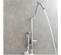 Rubinetto da cucina in ottone Pull Down Rubinetto per lavello Miscelatore per acqua fredda 2 funzioni Rubinetto commerciale Pieghevole Design a doppio giunto per riempire pentole Accessorio da cucina