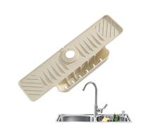 Rubinetto da Cucina in Silicone - Tappetino Pieghevole per Rubinetto in Silicone, Morbido lavello | Spugna per Sapone da Cucina Multiuso con Contenitore Filtro per lavandino