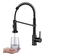 Kuchinox Loco rubinetto da cucina verticale nero BQC_76SD