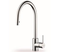 Rubinetto Da Cucina Monocomando Amada Per Lavello In Cromo