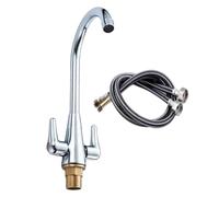 Rubinetto da cucina per campeggio - Rubinetto per lavello della cucina, rubinetteria per bagno familiare, stile industriale moderno casa di campagna