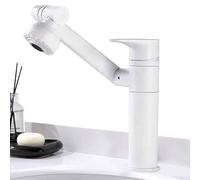 Rubinetto da cucina regolabile | Rubinetto per lavello in metallo a 2 modalità con filtro aeratore - Rubinetto per bagno domestico e cucina per uso domestico Design durevole ed elegante