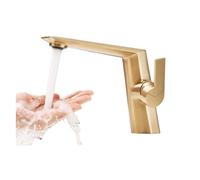 Rubinetto da cucina, Rubinetto for lavabo for lavandino del bagno cromato, for con foro monocomando for miscelatore caldo freddo Gru(2)