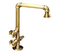 Rubinetto Da Cucina, Rubinetto Lavello Cucina, Girevole a 360°, Rubinetto Cucina Monocomando, Miscelatore Lavabo Rubinetto, Calda E Fredda Del Rubinetto (Dual-purpose horn)