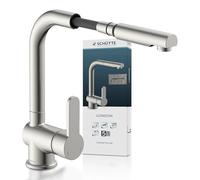 SCHÜTTE London Rubinetto per lavello, Metallo, Acciaio Inox, 29,8 cm