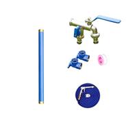Rubinetto da esterno a pavimento, Freestanding Outdoor Faucet For Garden Yard Watering Irrigation Washing Blue Multiple Sizes(60CM/23.6IN)