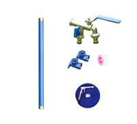 Rubinetto da esterno a pavimento, Freestanding Outdoor Faucet For Garden Yard Watering Irrigation Washing Blue Multiple Sizes(80CM/31.5IN)