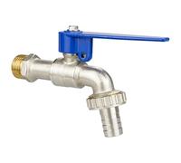 Rubinetto da esterno antiruggine e antigelo, Rubinetto da giardino con serratura in ottone, valvola a sfera 1/2 pollice e 3/4, resistente al gelo